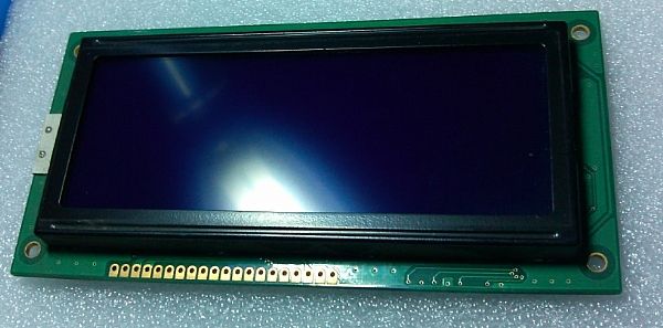 Blue screen 192*64 dot matrix LCD