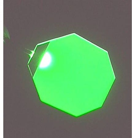 C emerald green special-shaped backlight